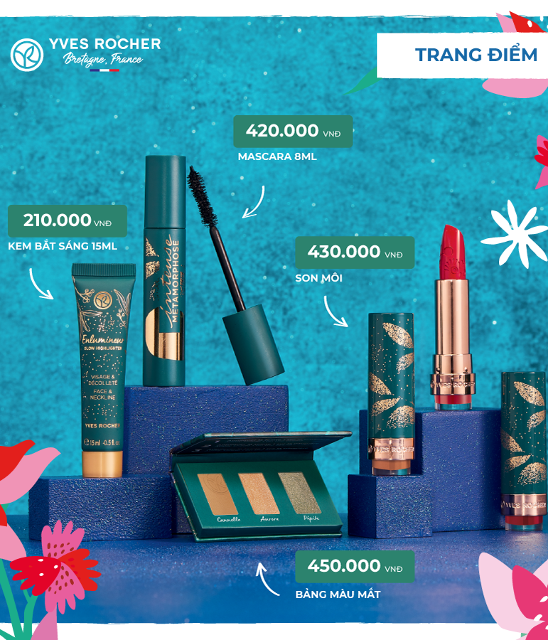 bộ trang điểm Yves Rocher cho bạn gái