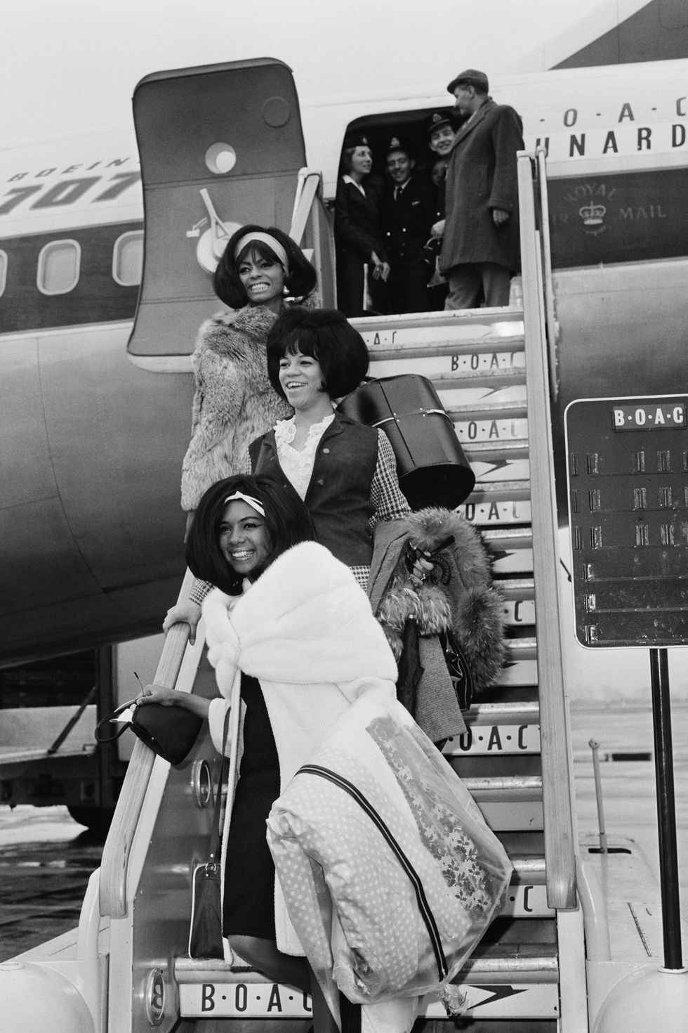 Diana Ross, Florence Ballard, và Mary Wilson