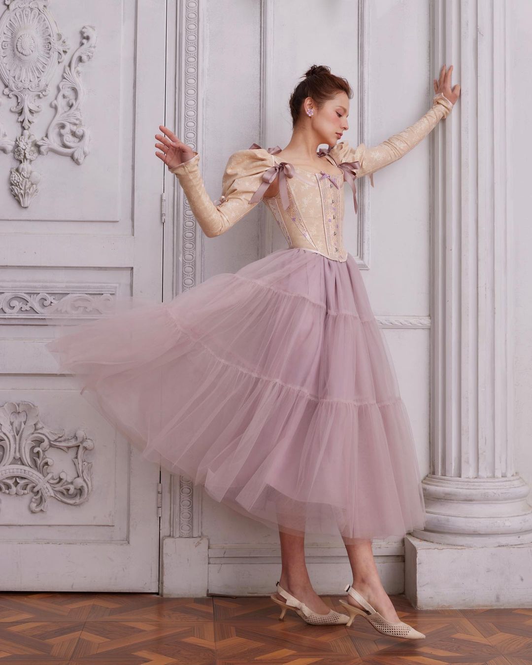 váy tulle balletcore