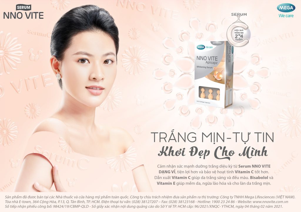 Serum NNO VITE mang đến hiệu quả dưỡng da dịu nhẹ nhưng chuyên sâu