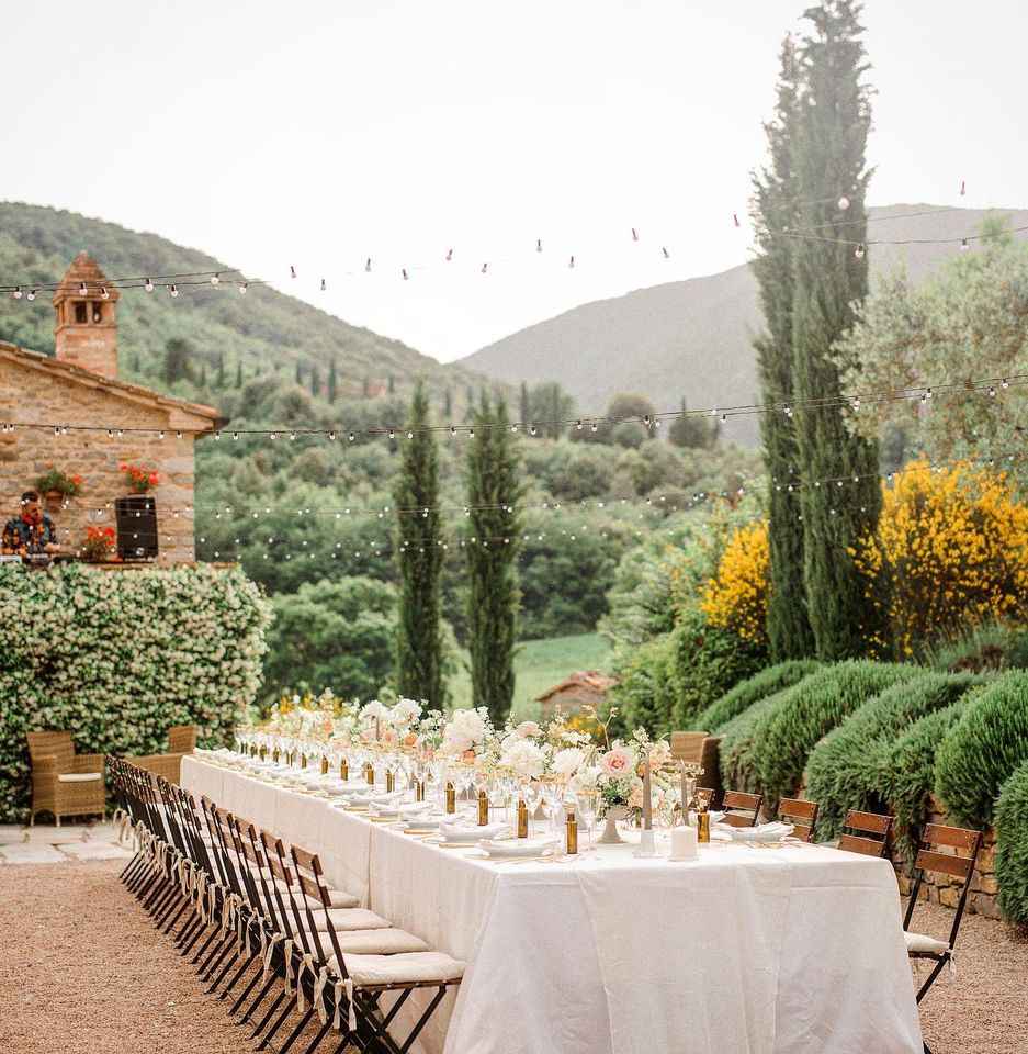 tiệc cưới ở Castello di Vicarello