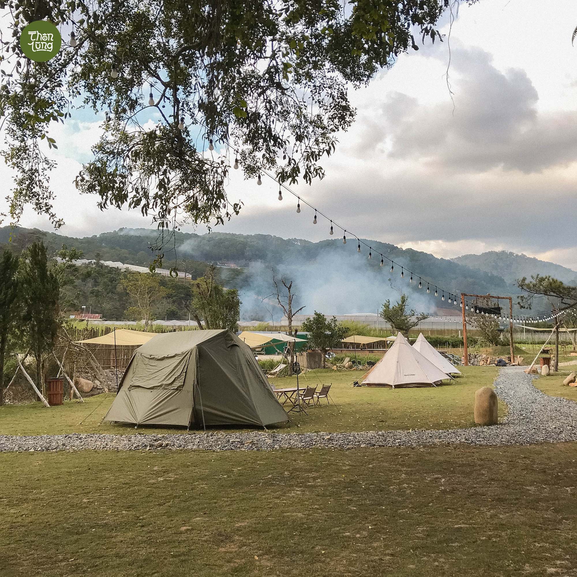 địa điểm camping ngày hè