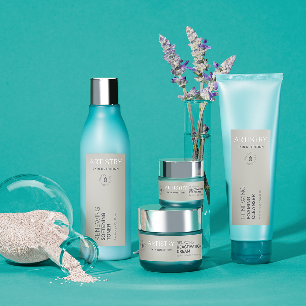 Bộ giải pháp làm mới Artistry Skin NutritionTM Renewing Set dành cho làn da có dấu hiệu lão hóa