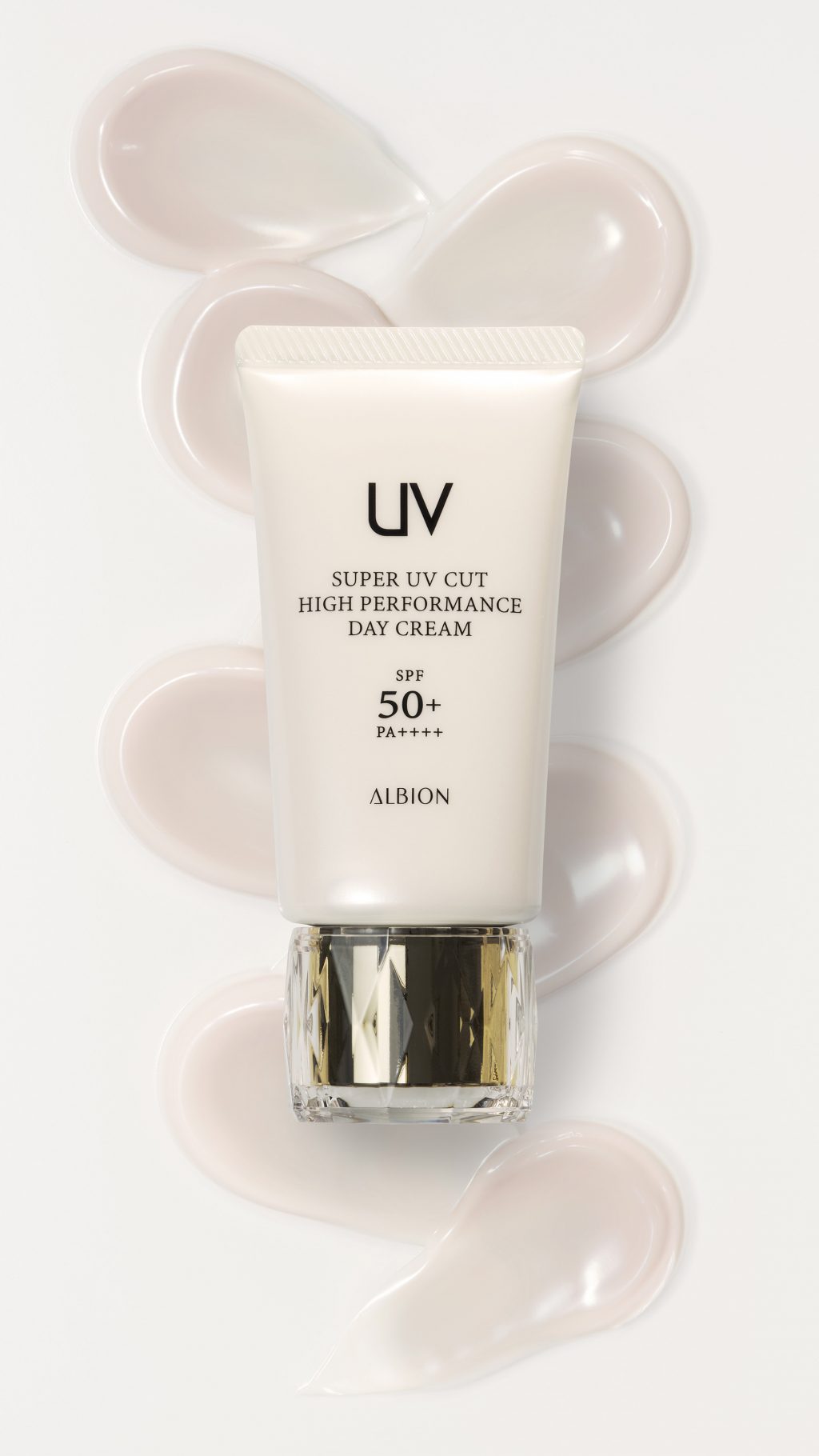 Albion UV Super UV Cut High Performance Day Cream phù hợp da thâm mụn.