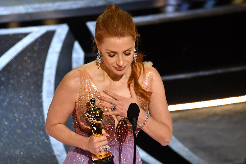 jessica chastain oscar 2022  