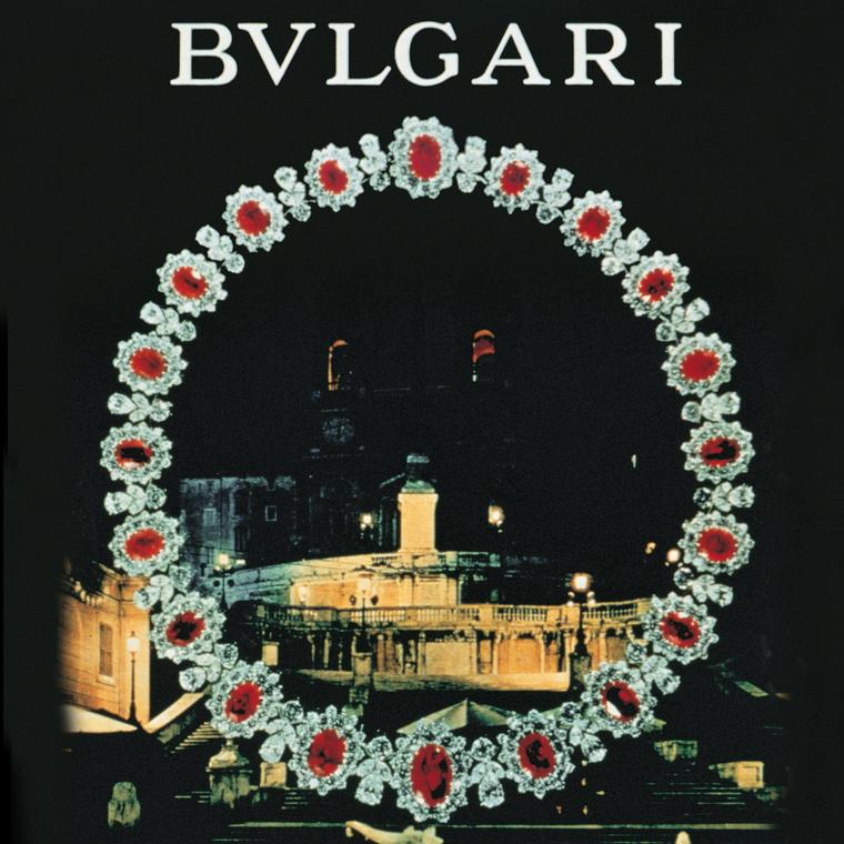 Poster quảng cáo Bvlgari 1960s