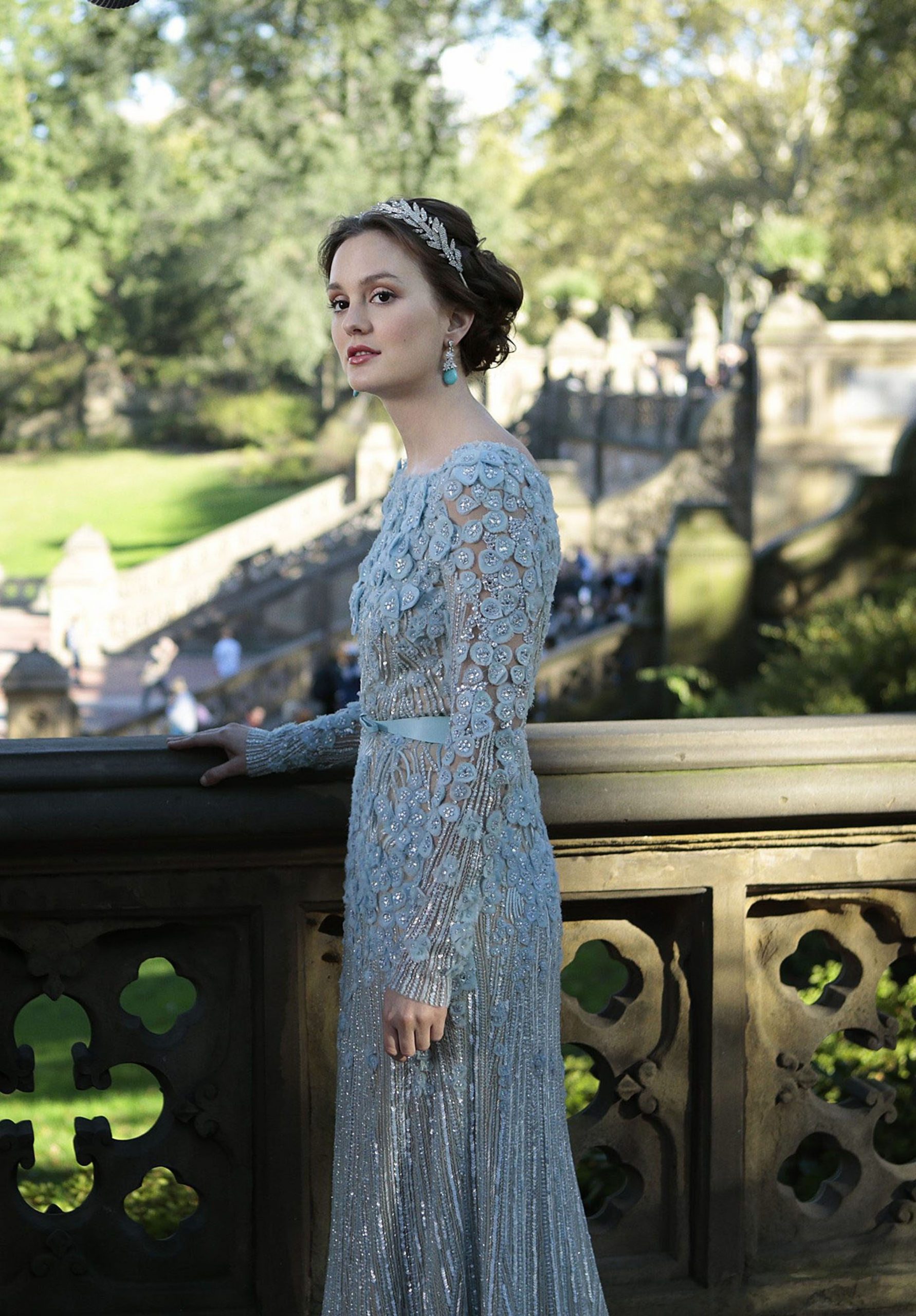 Váy cưới của Blair Waldorf