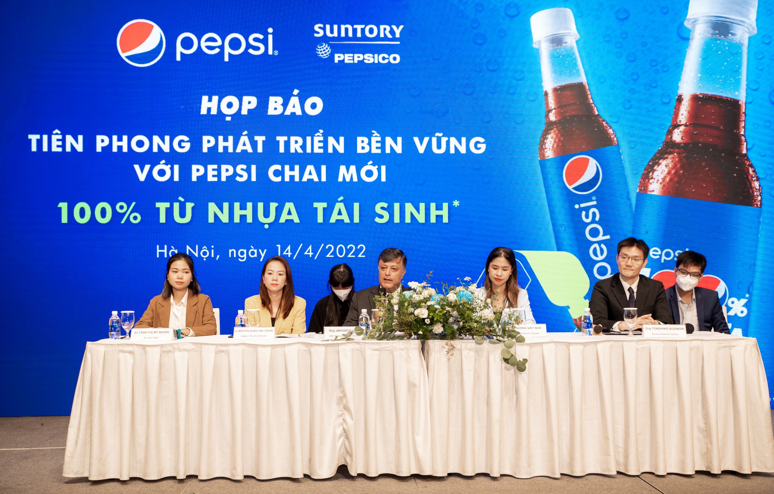 Đại diện Suntory PepsiCo Việt Nam trả lời đơn vị báo chí