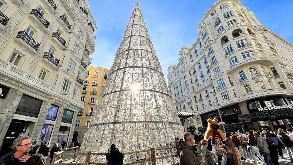 du lịch giáng sinh tại madrid