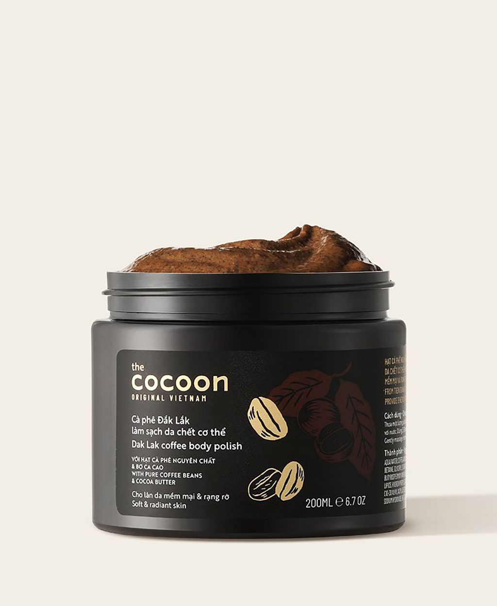 sản phẩm tẩy da chết Cocoon