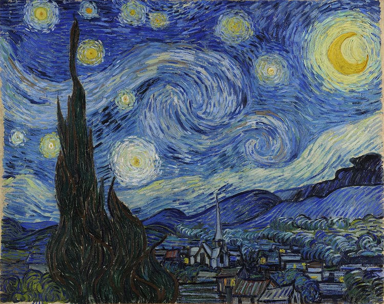 tranh nghệ thuật The Starry Night