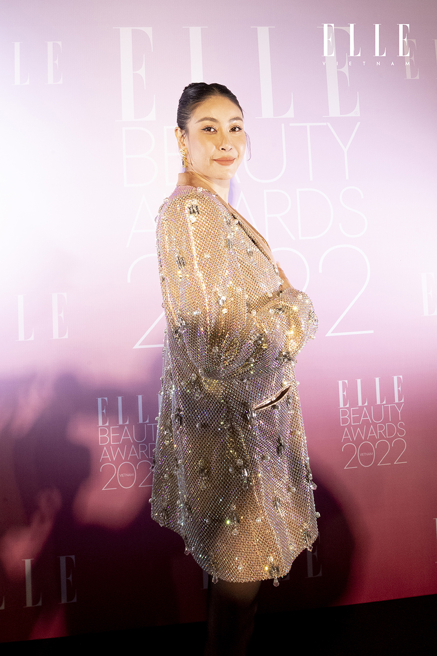 Hoa hậu Hà Kiều Anh ELLE Beauty Awards 2022