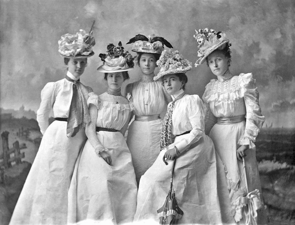 thời trang phụ nữ phương Tây cuối thế kỷ 20