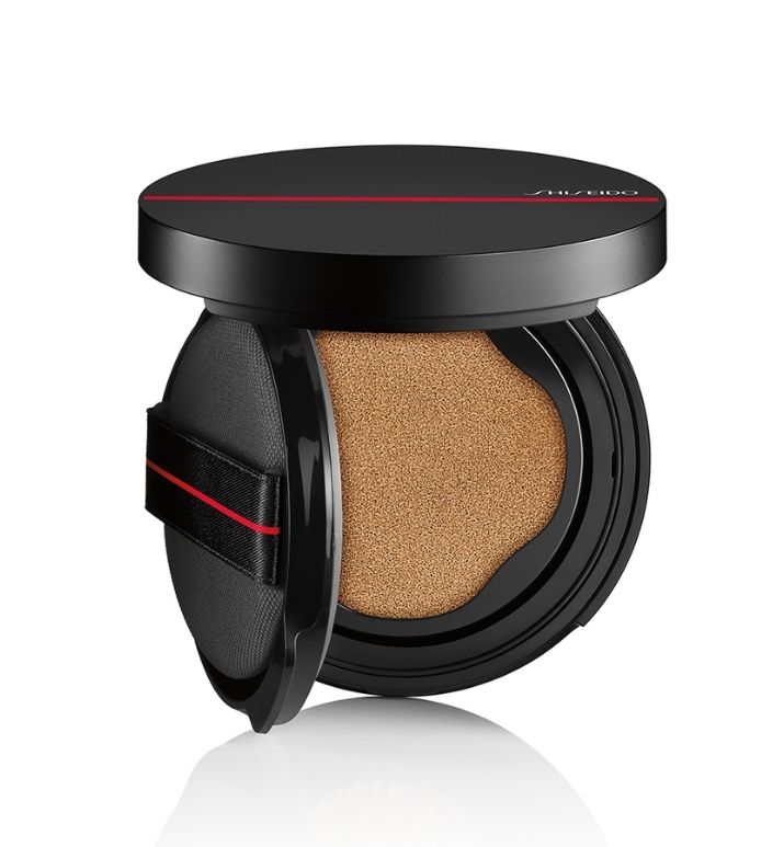 Shiseido Synchro Skin Self-Refreshing Cushion Compact Foundation.