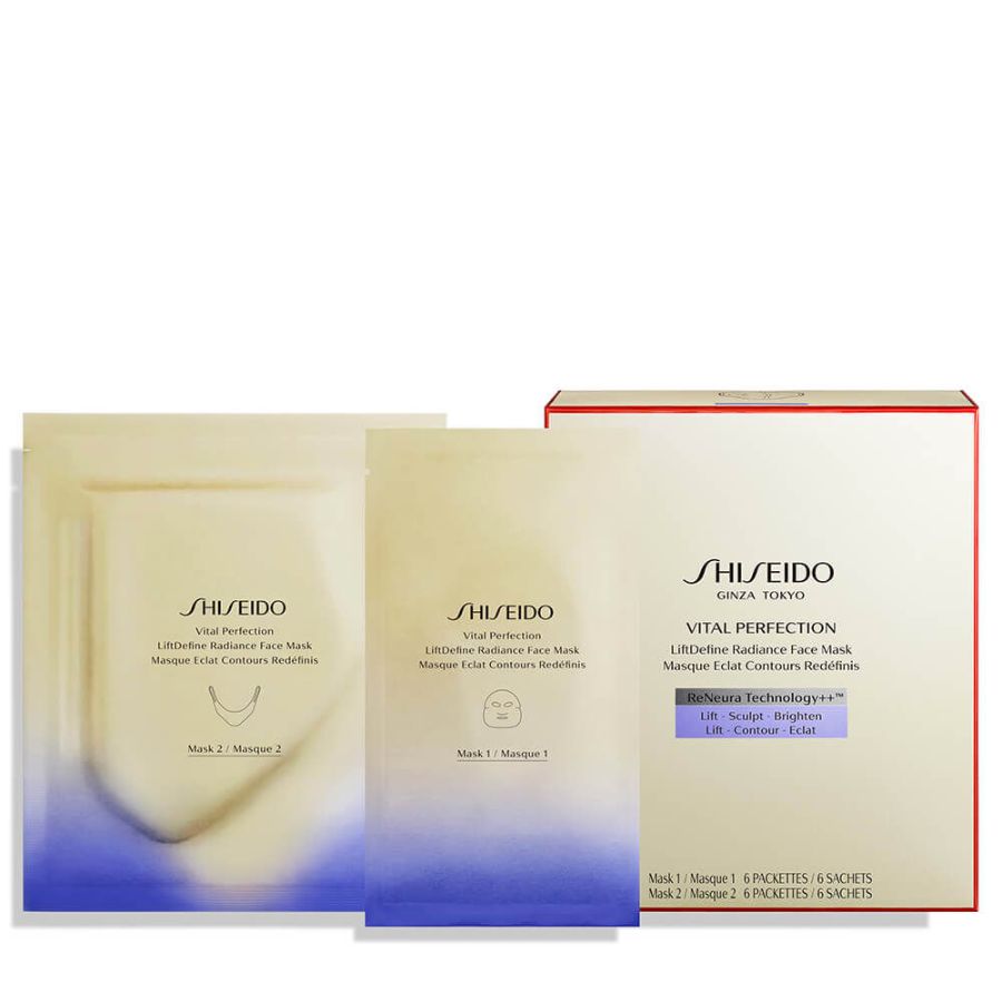 Shiseido Vital-Perfection LiftDefine Radiance Face Mask.