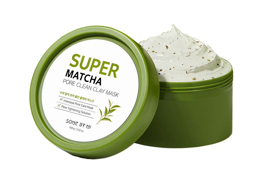 mặt nạ some by mi Super Matcha Pore Clean Clay Mask kháng mụn viêm cho da