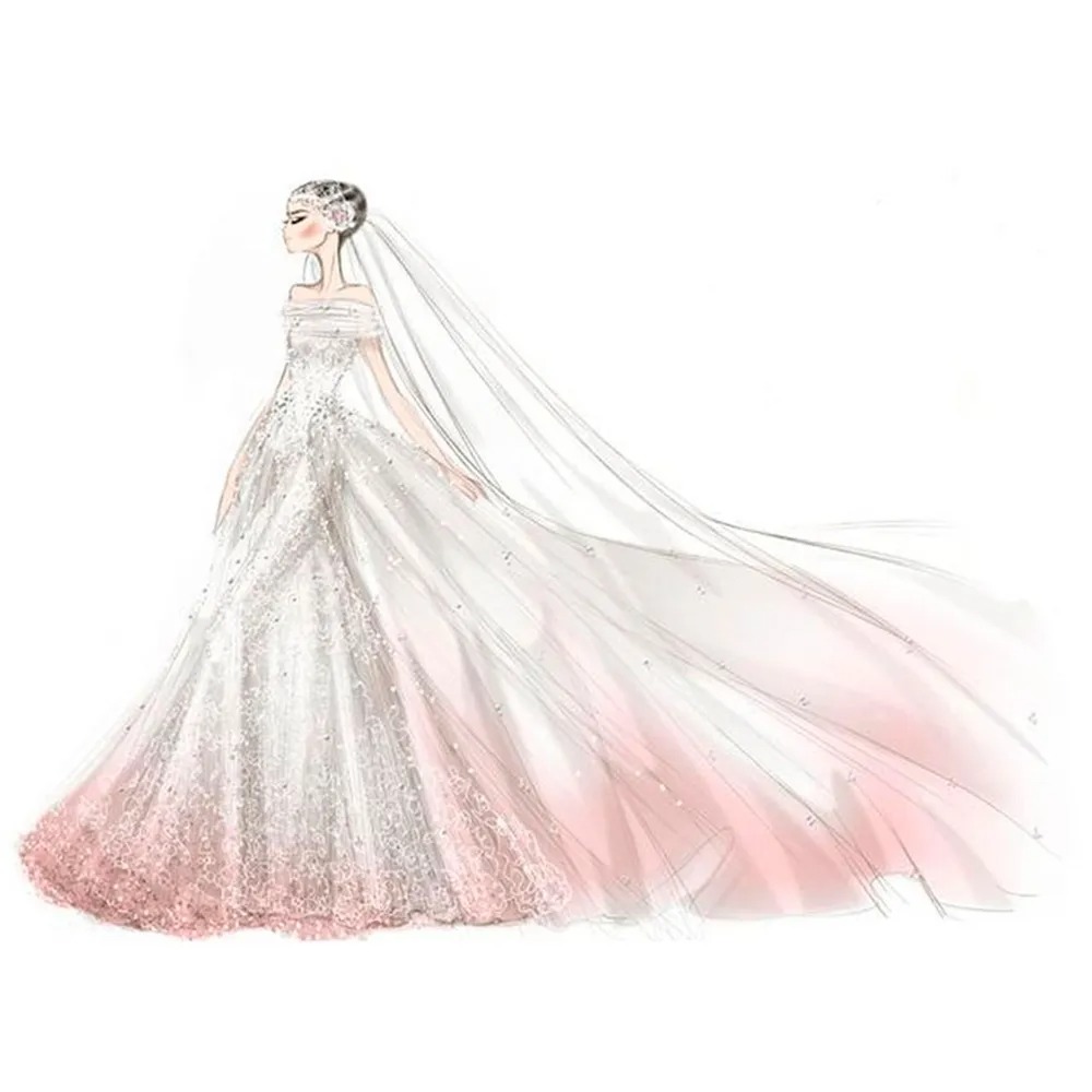 Valentino xưởng may váy cưới bí mật của giới 
