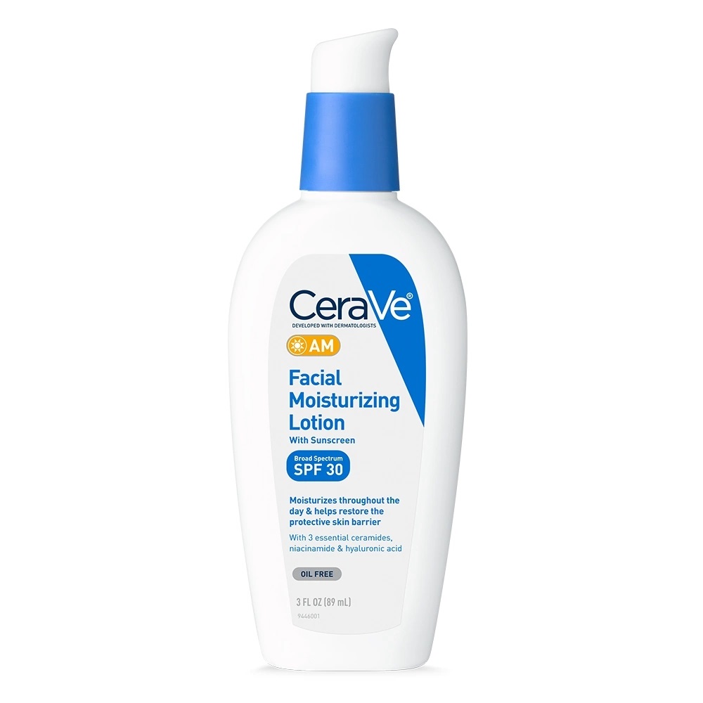 kem dưỡng bảo vệ da mụn CeraVe Facial Moisturizing Lotion SPF30