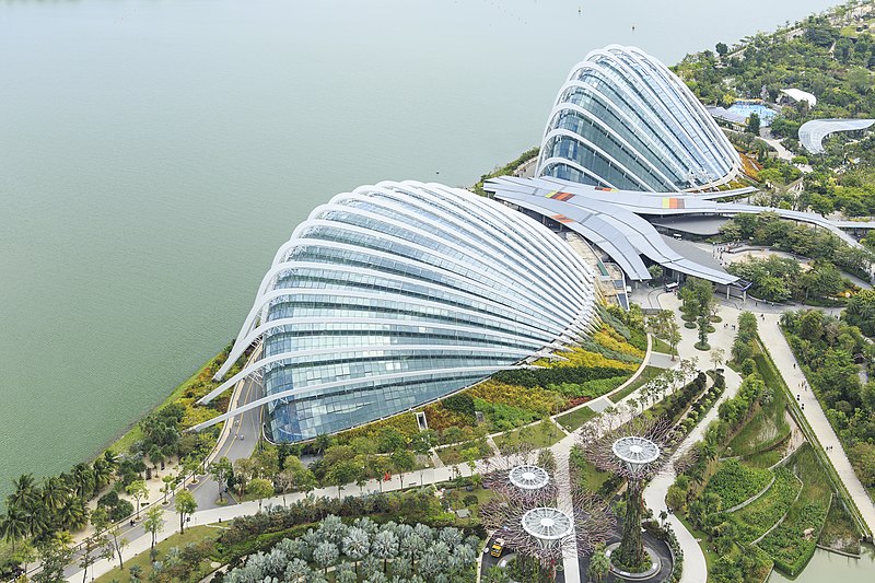 Cloud Forest và Flower Dome Singapore