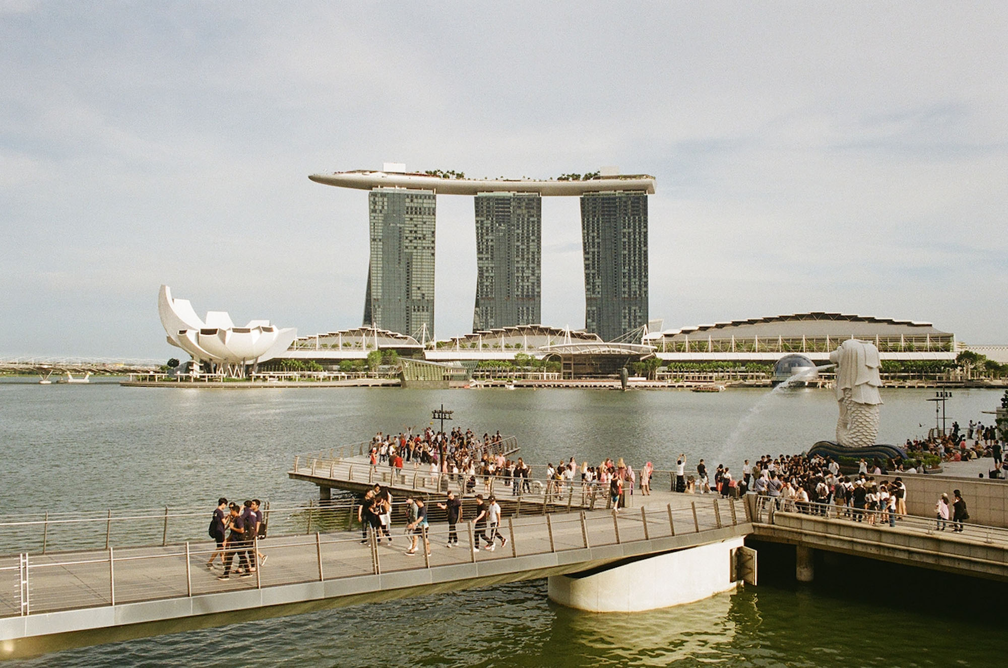 Công viên Merlion ở Singapore