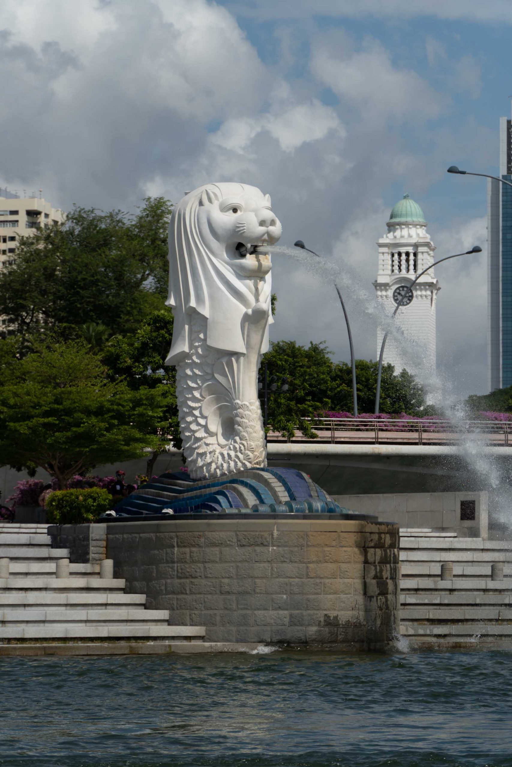 Tượng Merlion ở Singapore