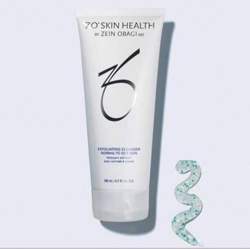 Da sau mụn: sản phẩm Obagi Zo Exfoliating Cleanser.