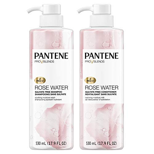 sản phẩm không chứa sulfate Pantene Pro-V Blends Rose Water Shampoo