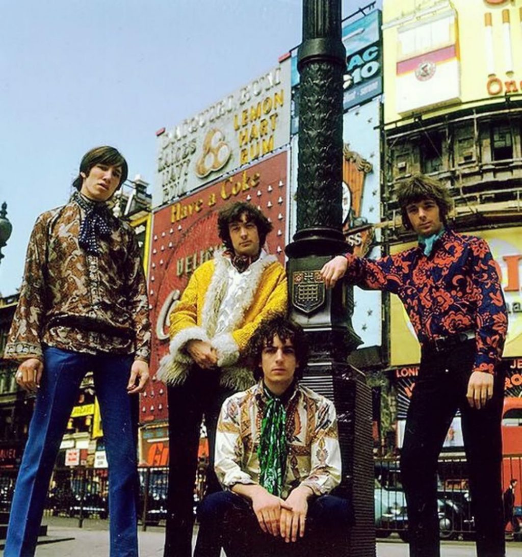 Pink Floyd  Piccadilly Circus London 1967.