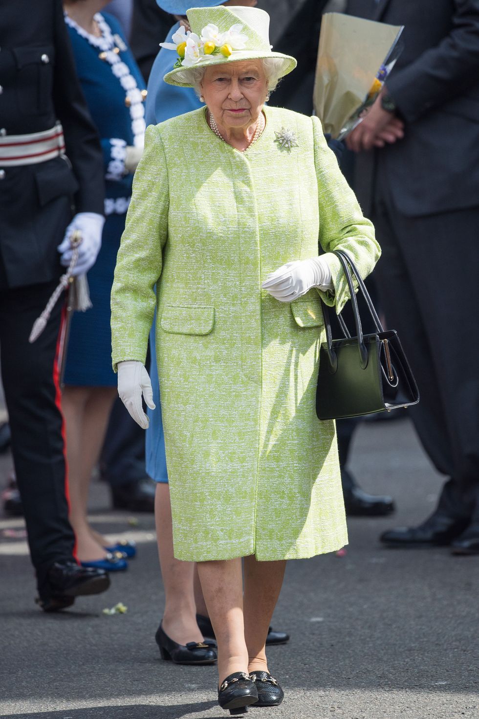 trang phục màu xanh lá cây của Hoàng gia Anh