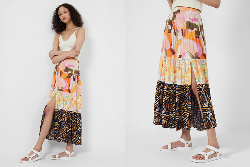 A Flirty Floaty Skirt French Connection