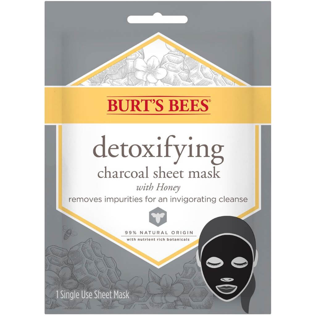 Burt's Bees Detoxifying Charcoal Sheet Face Mask