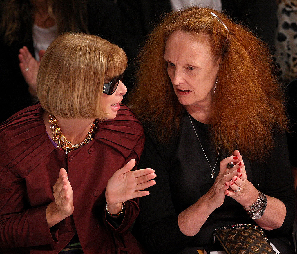 Anna Wintour và Grace Coddington 