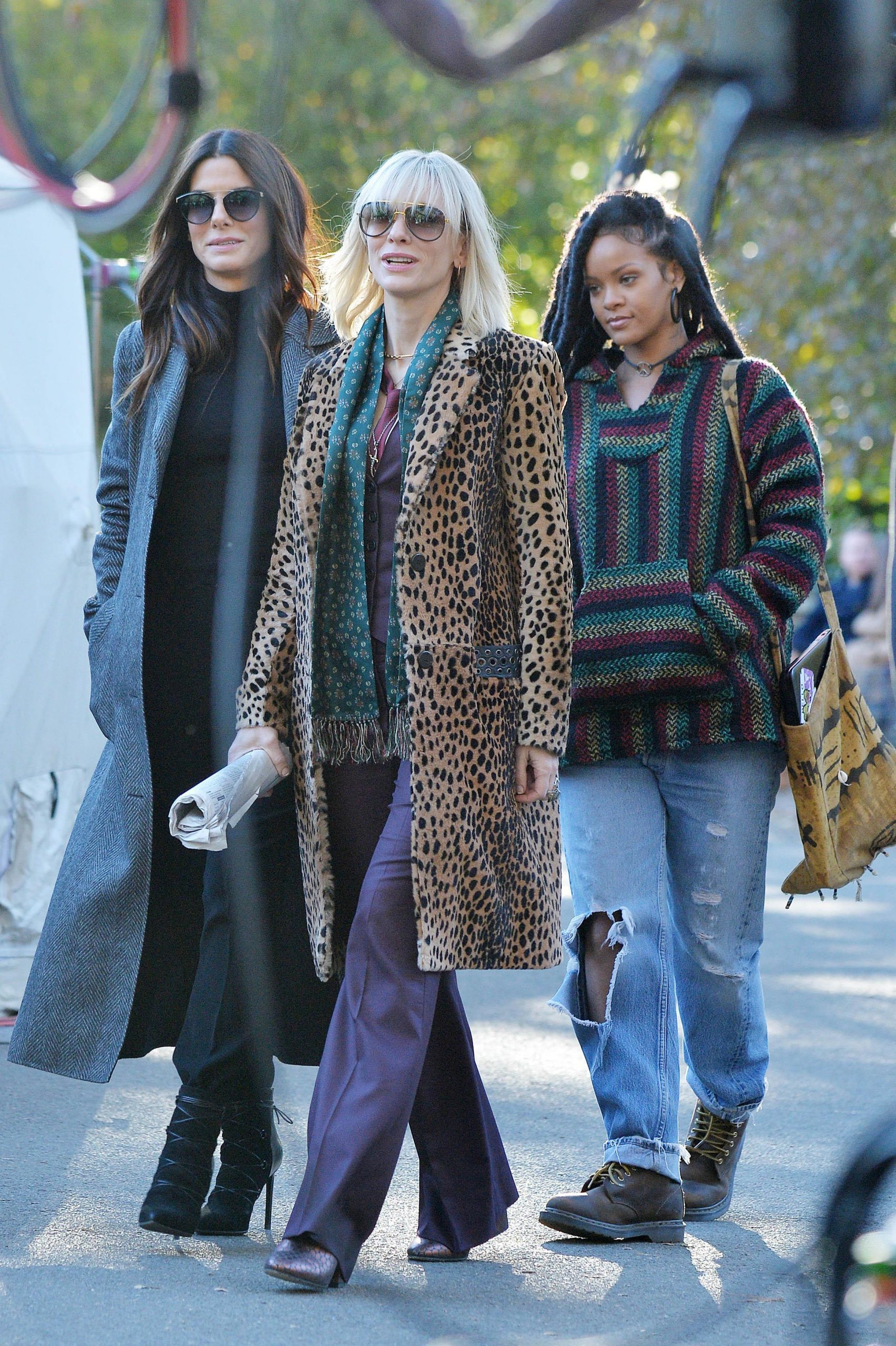 Sandra Bullock, Cate Blanchett và Rihanna Ocean's 8