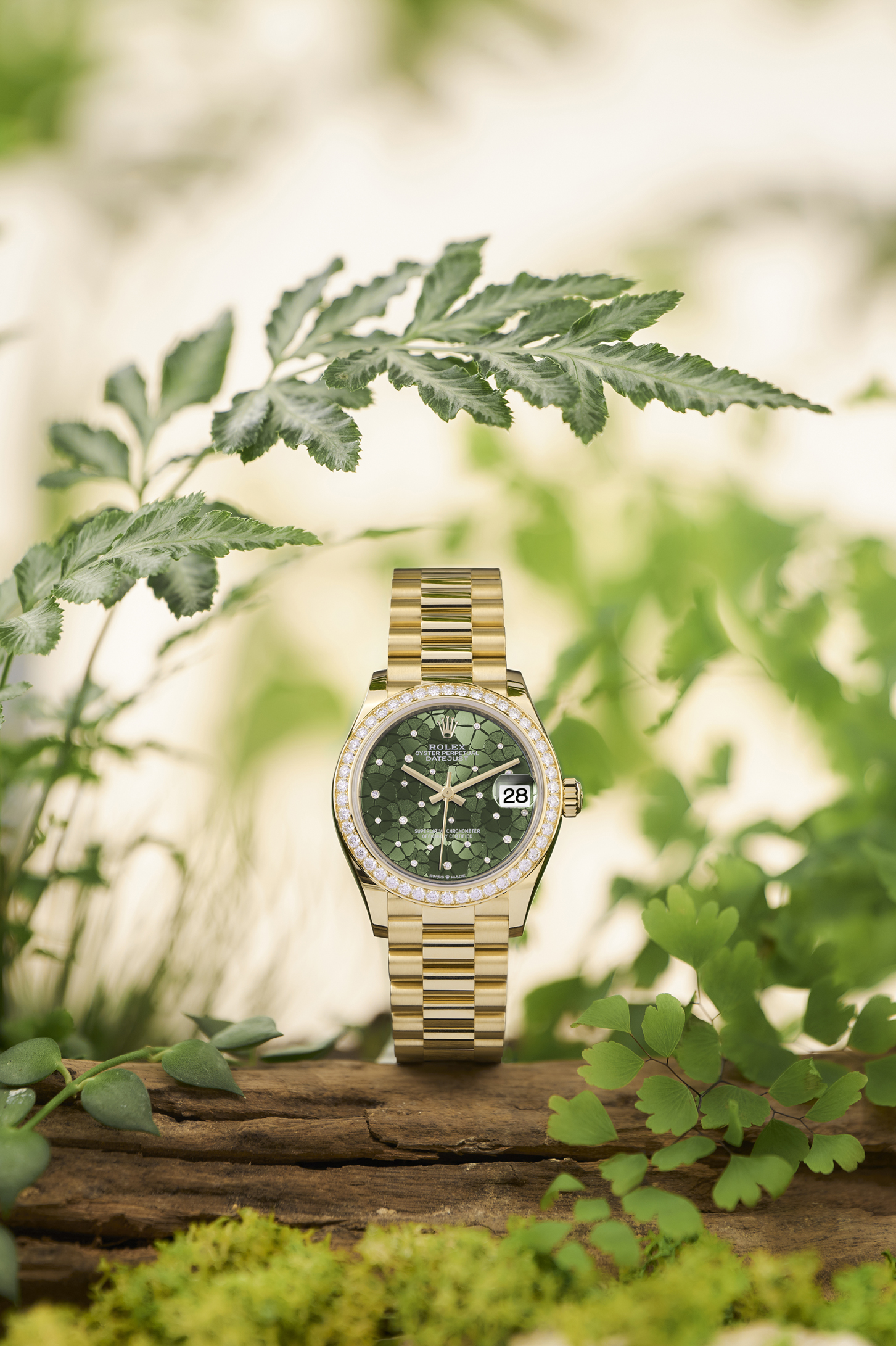 đồng hồ Datejust 31 phiên bản màu xanh olive