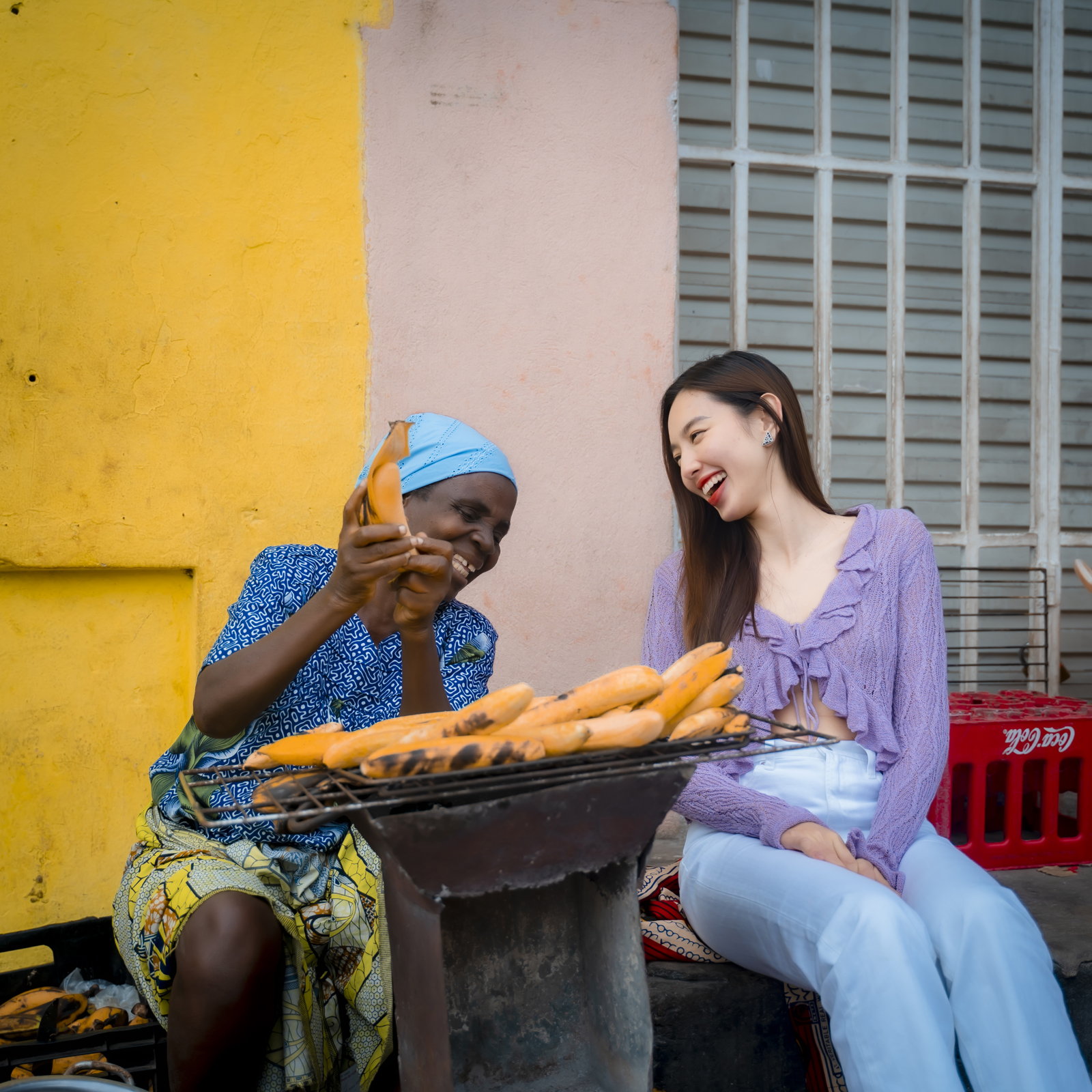 miss grand international vietnam lăng xê trang phục của MANGO