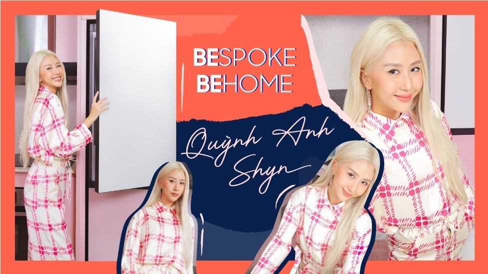 Quynh Anh Shyn trong căn bếp Bespoke