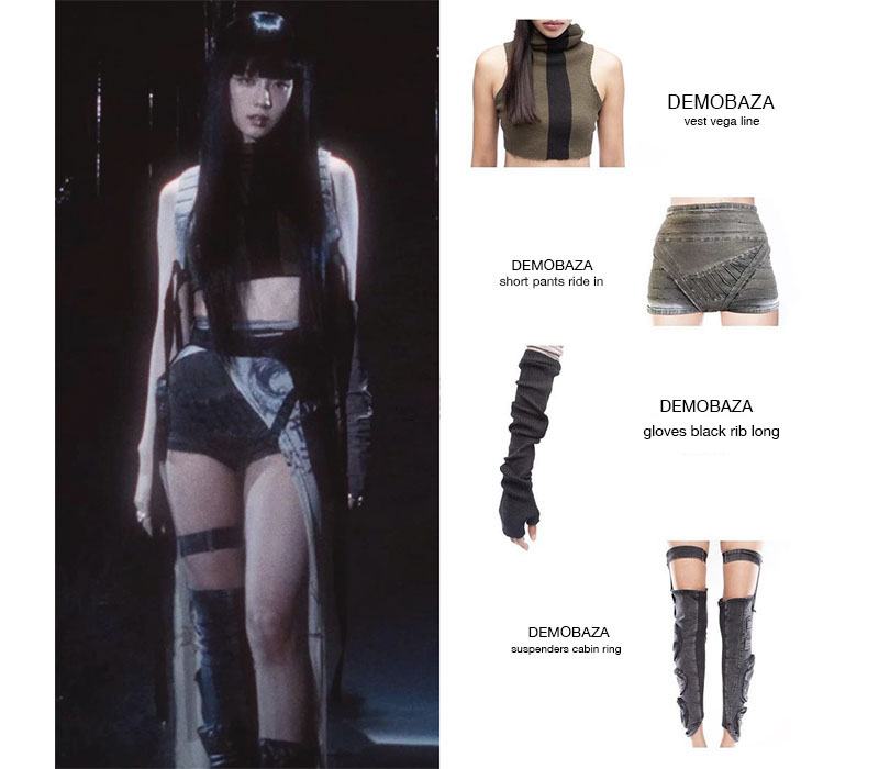 jisoo full outfit in concept teaser 2 copy - Không phải hàng hiệu, aesthetic là tuyên ngôn thời trang trong MV Pink Venom của BLACKPINK