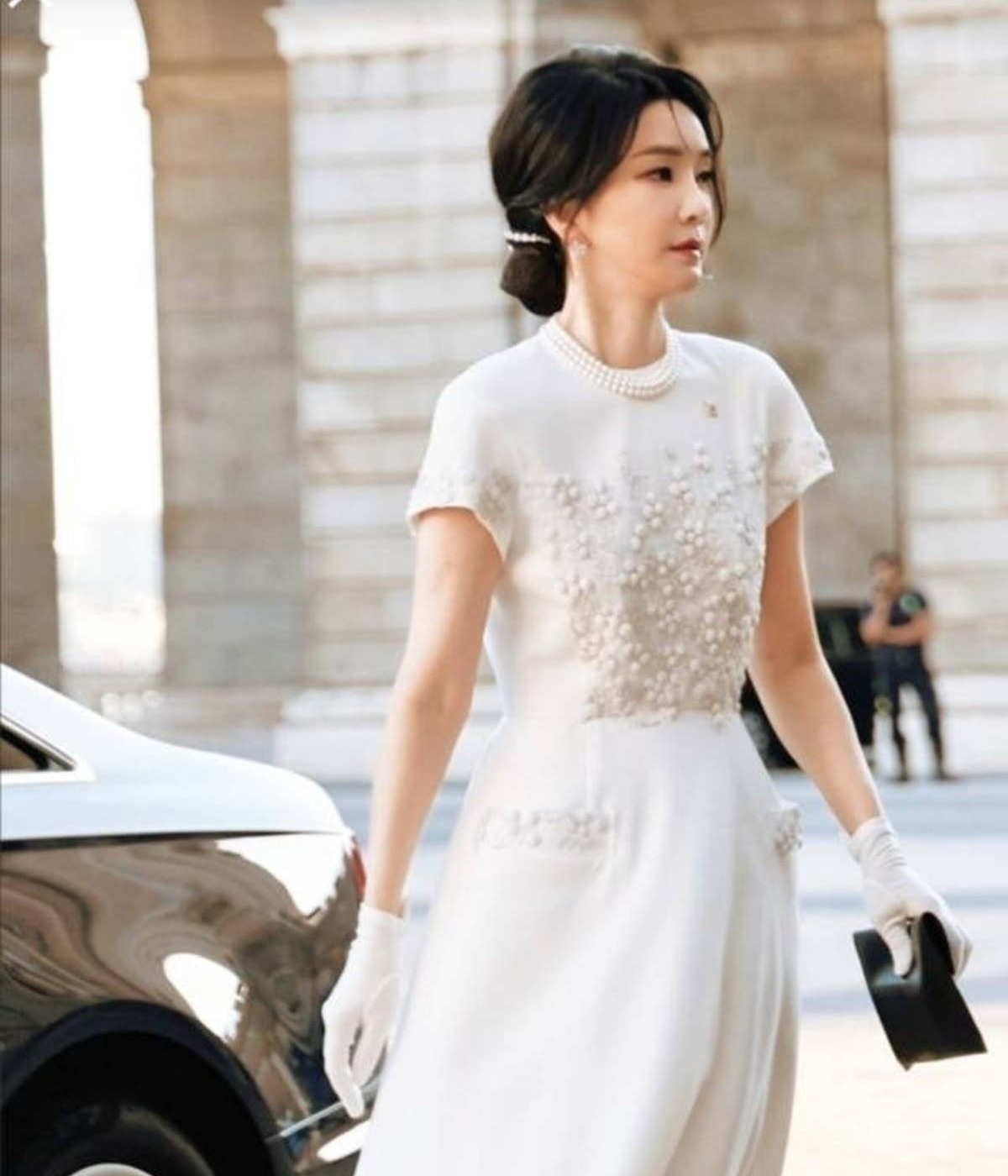 Gu thời trang thanh lịch của Đệ nhất xứ Hàn Kim Keon Hee