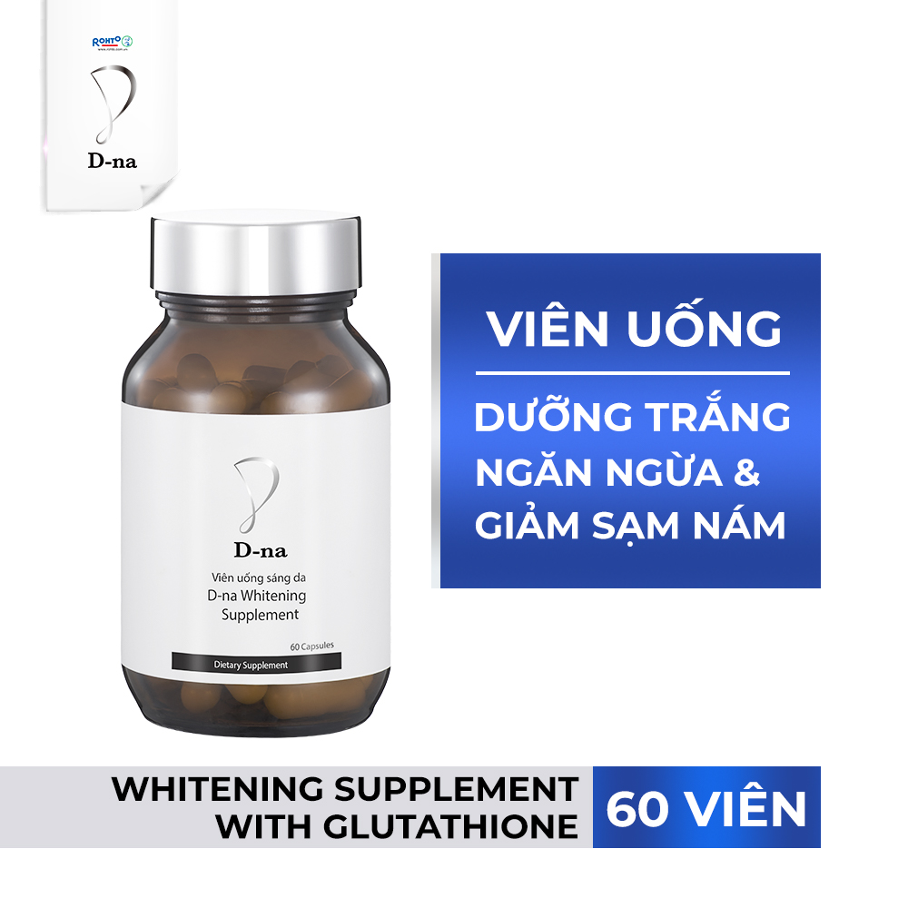 Viên uống sáng làn da D-na Whitening Supplement