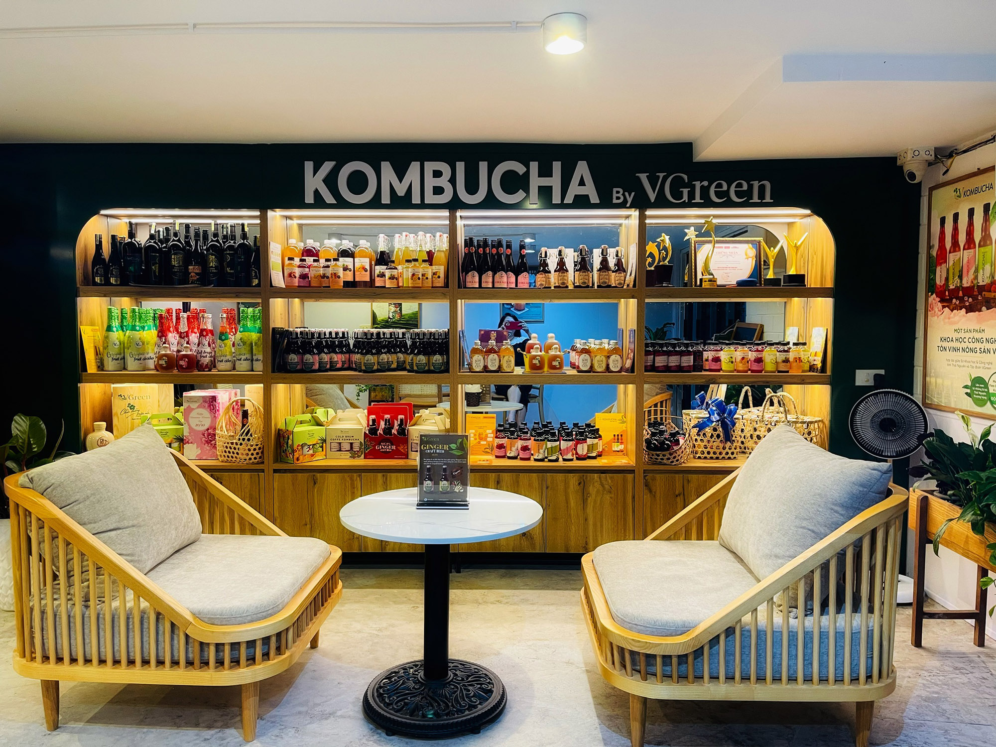 địa điểm đồ uống kombucha