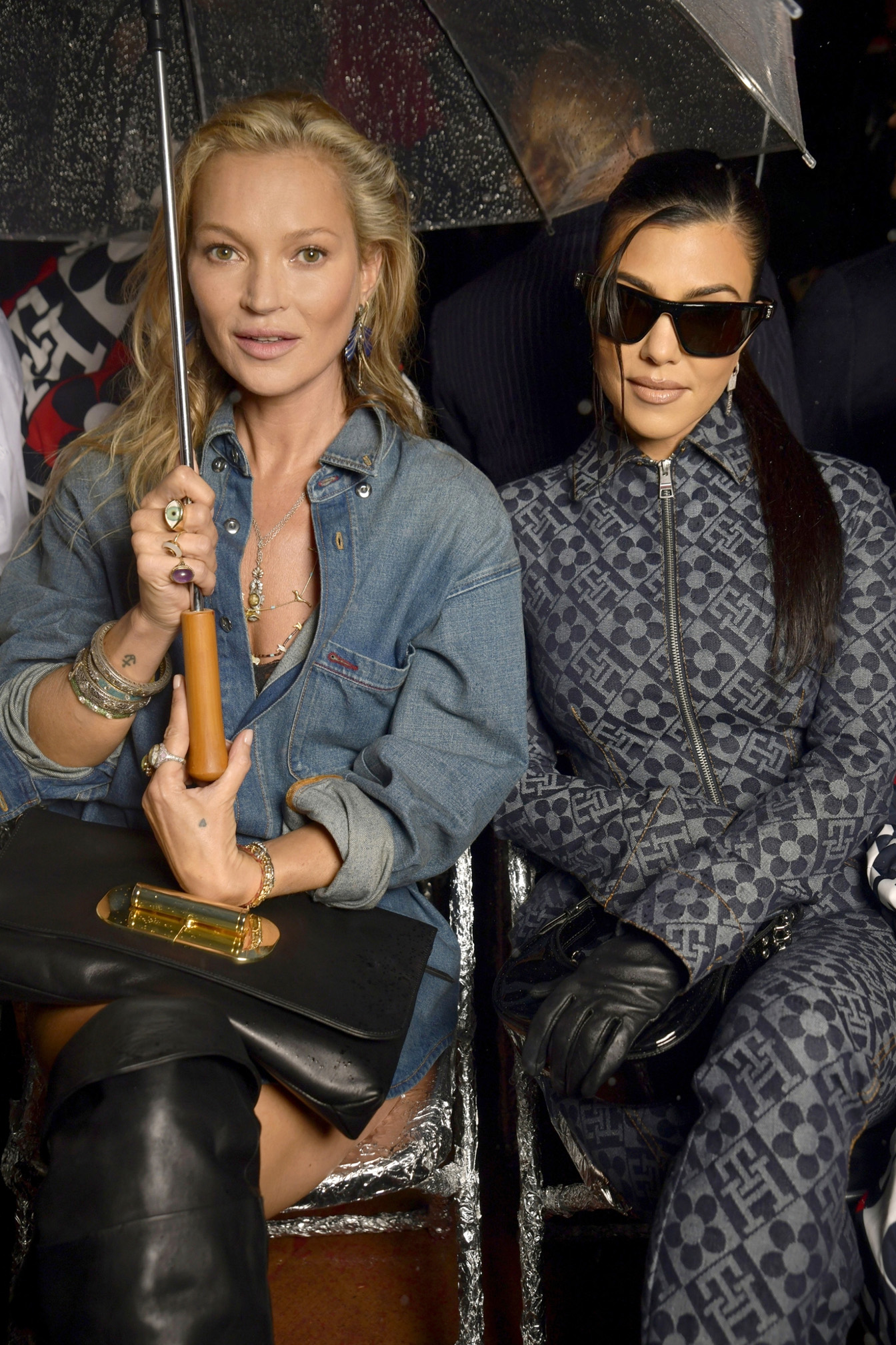 Kate Moss và Kourtney Kardashian dự show Tommy Factory