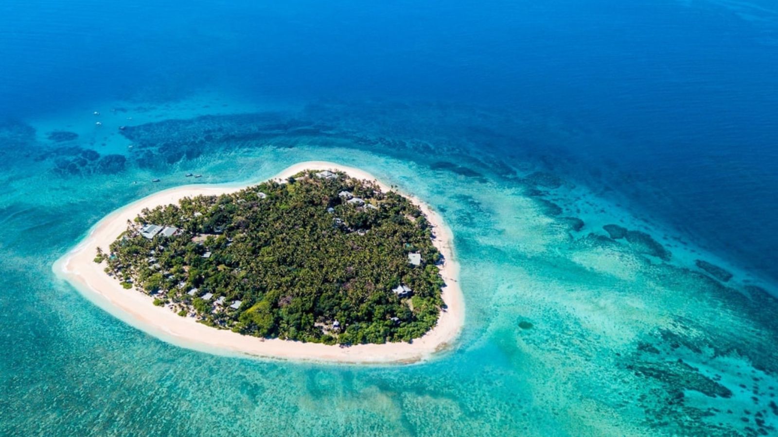 đảo Tavarua hình trái tim