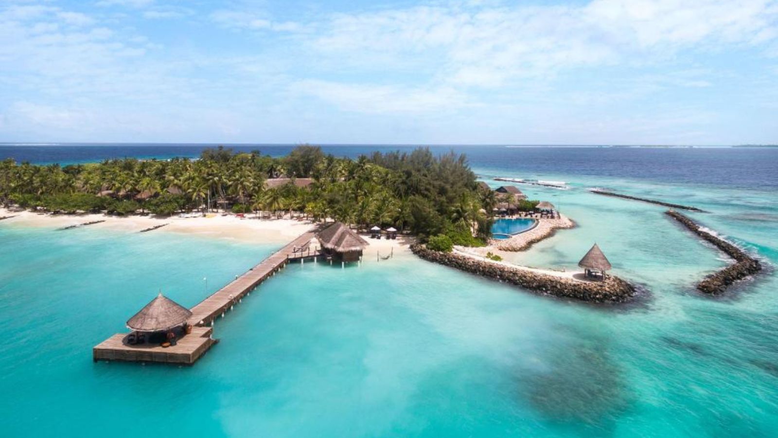 đảo Mahibadhoo hình trái tim ở Maldives