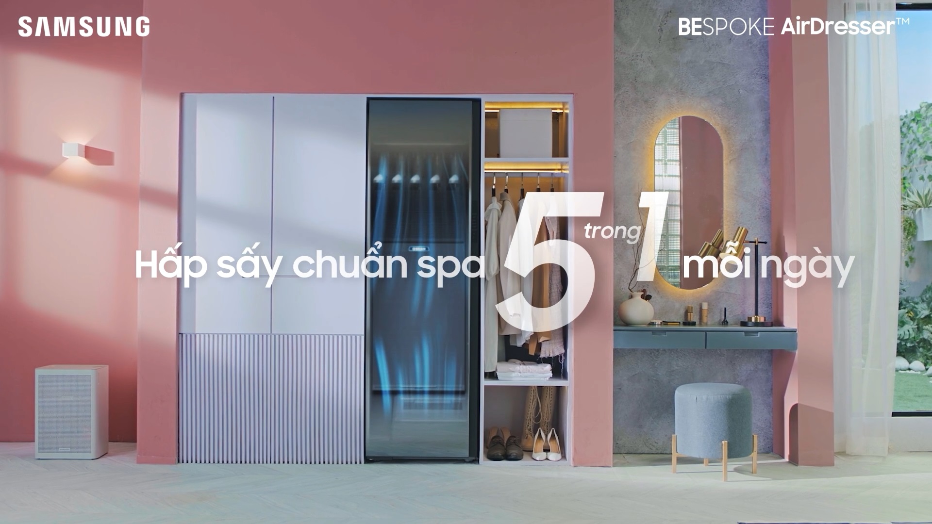 tủ chăm sóc quần áo samsung bespoke