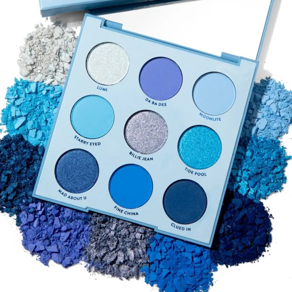 Trang điểm Thu – Đông 2022: Những mảng màu mosaic rực rỡ Colourpop Blue Moon Shadow Palette - Trang điểm Thu – Đông 2022: Những mảng màu mosaic rực rỡ