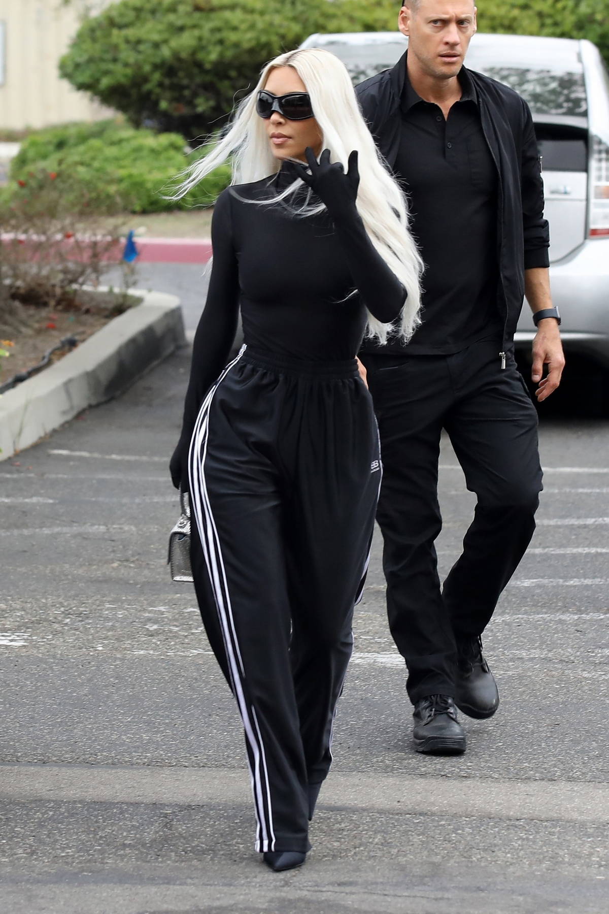 Kim Kardashian Steps Out in Her Wildest Balenciaga Look Yet