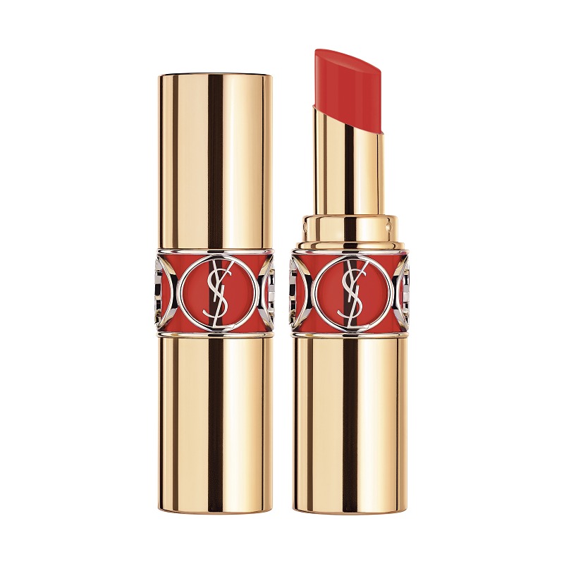 Son bóng YSL Rouge Volupté Shine 132 Brick Fauves.