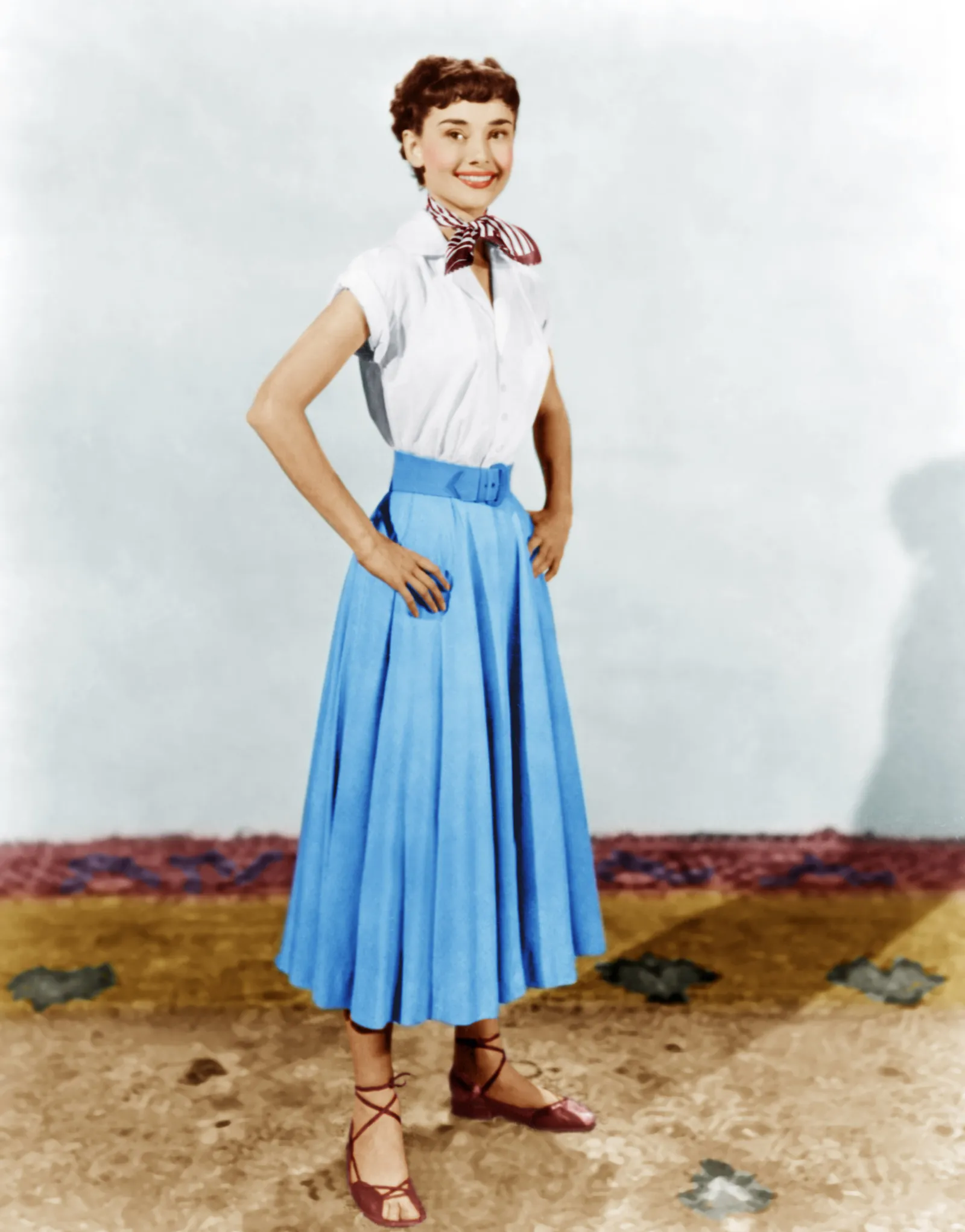 Audrey Hepburn trong Roman holiday