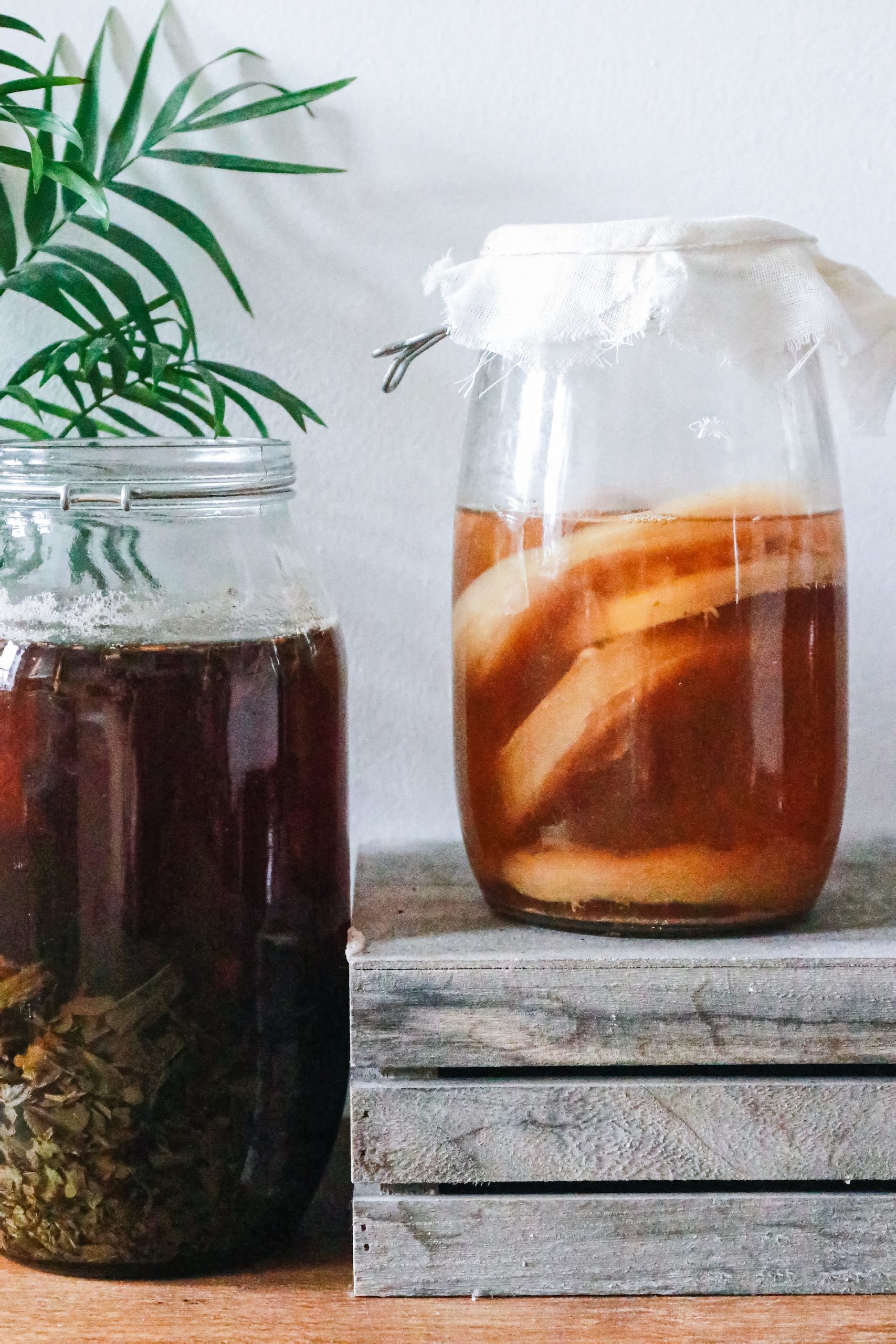 Uống trà lên men Kombucha khi tới tháng