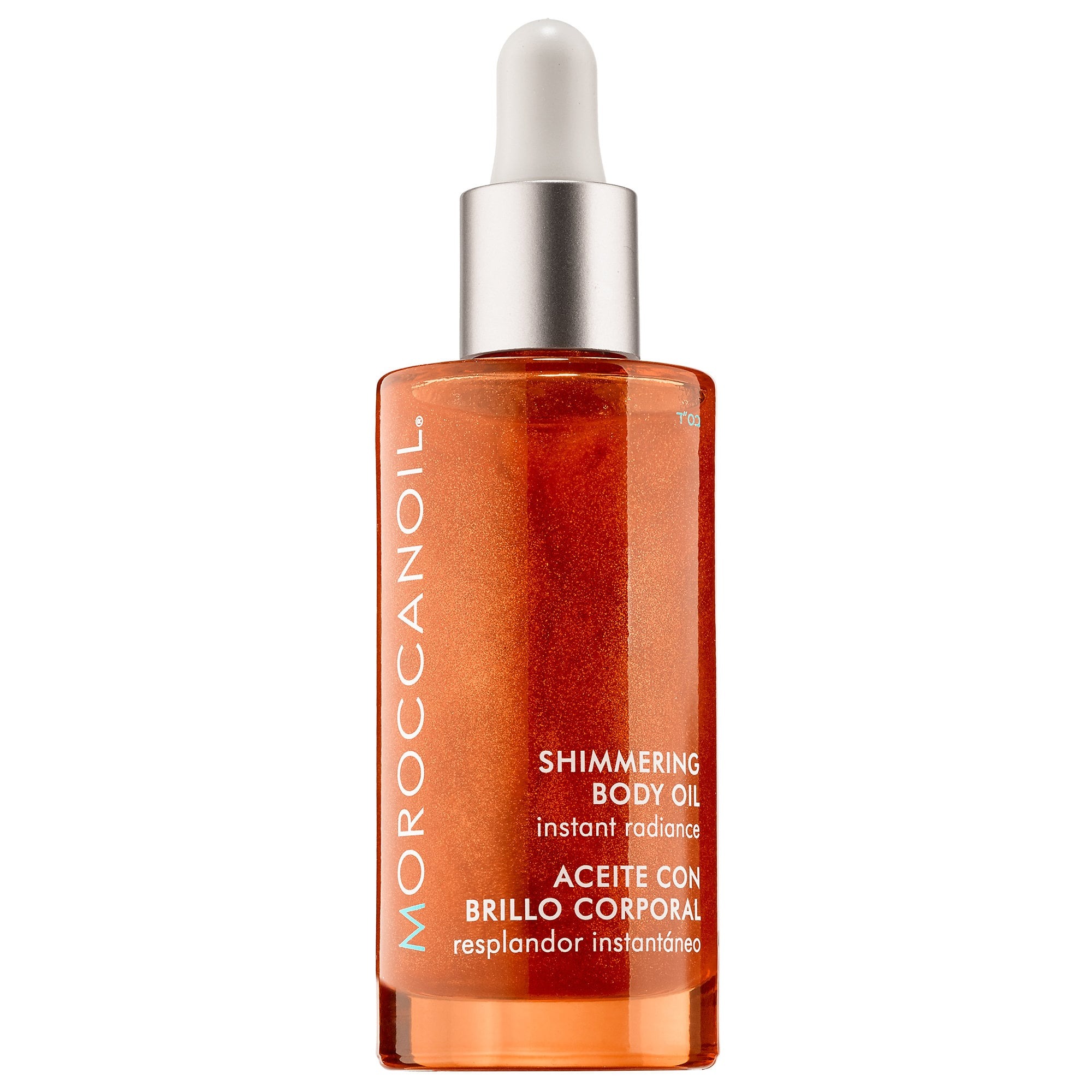 Dầu dưỡng thể có ánh nhũ Moroccanoil